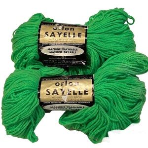 Vintage Orlon Sayelle yarn